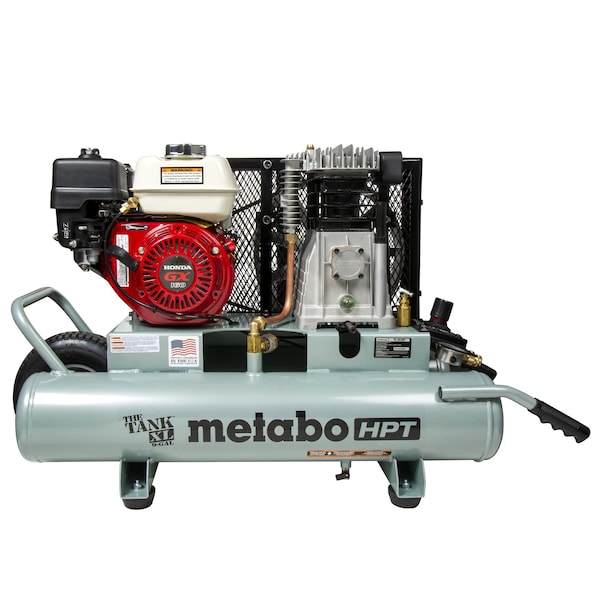 Metabo Hpt The Tank XL 9Gallon Gas Wheelbarrow Compressor, Honda GX 160 EC2610EAM - main
